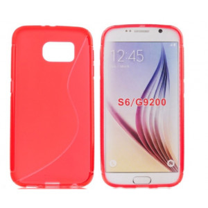 Púzdro S-line Samsung Galaxy S6 červené